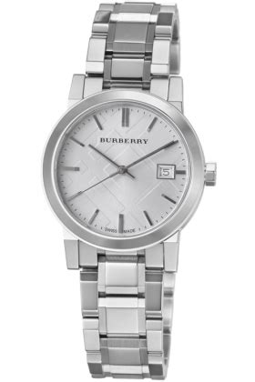 burberry ladies stainless steel bracelet watch bu9100|Burberry bu9100.